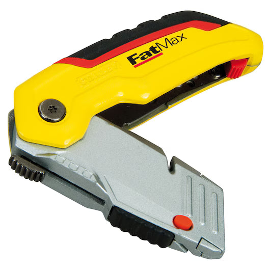 Yellow and red FatMax pocket knife on a white background
STANLEY® FATMAX® Retractable Folding Utility Knife