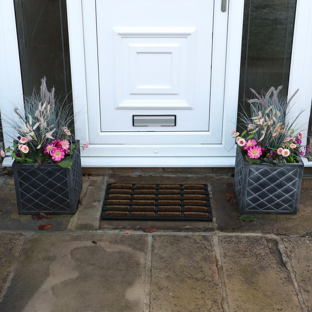 JVL Nimbus Tuffscrape Doormat 40x60cm