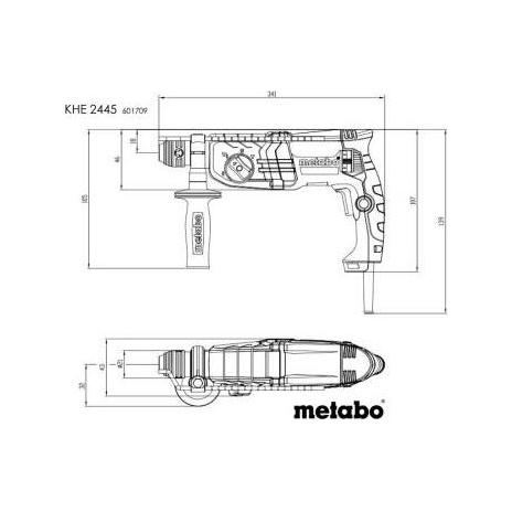 Metabo Rotary SDS Hammer Drill KHE2445 | 800W