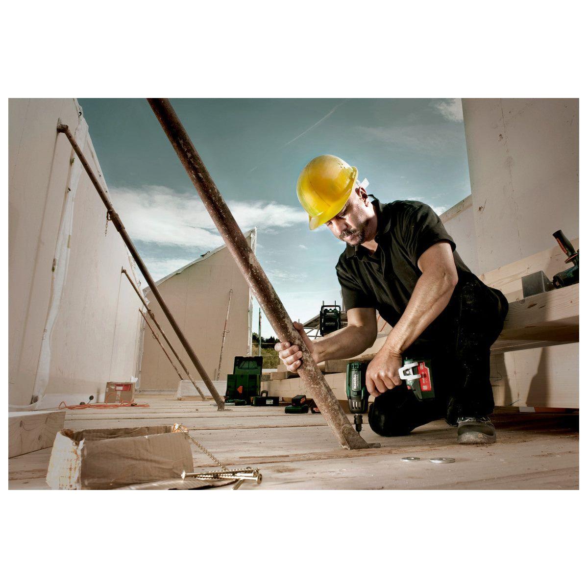 Metabo Cordless Impact Wrench SSW 18 LTX 400 BL Body Only in MetaBOX Case