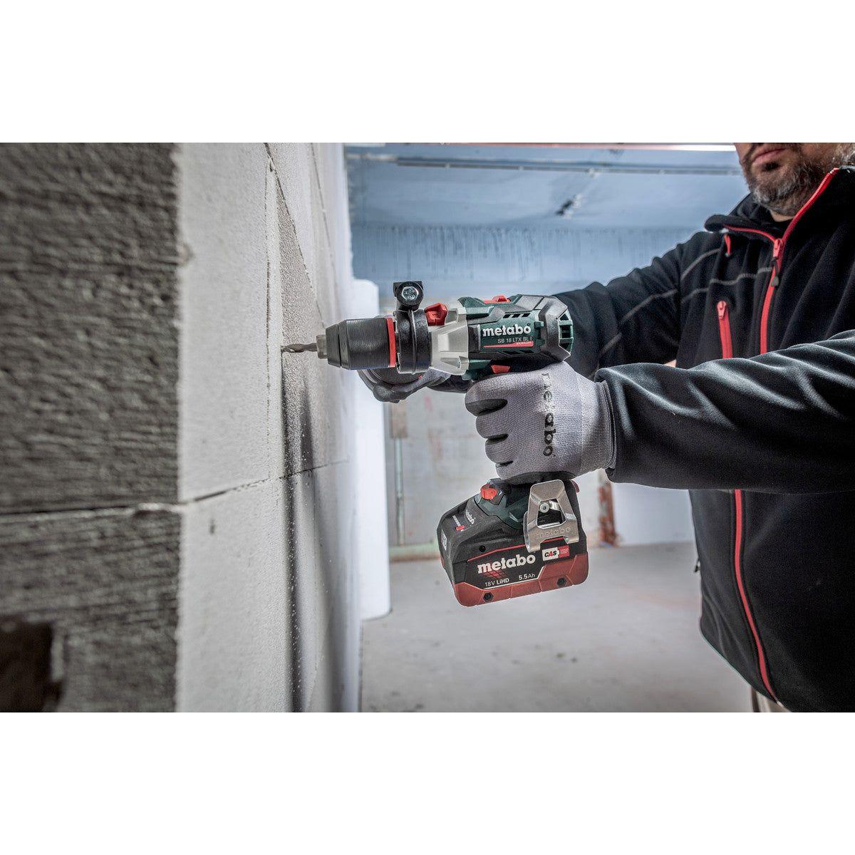 Metabo Cordless Combi Hammer Drill SB 18 LTX BL I 18V Body Only in MetaBOX Case