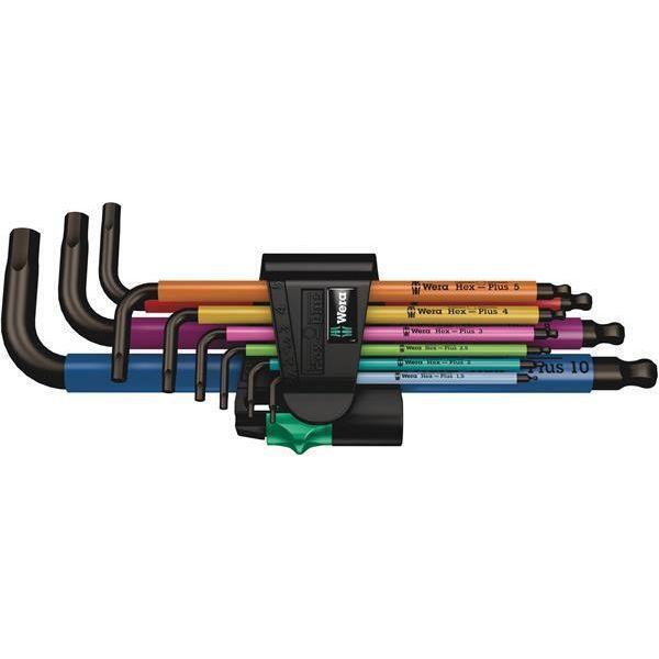 Wera 950 SPKL L-key Multicolour - Metric 5 x 154 mm