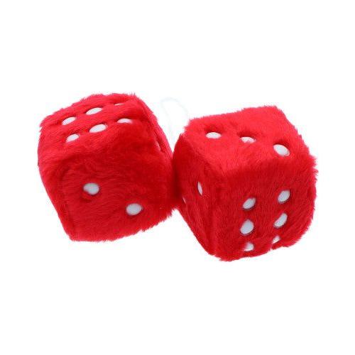 Carpoint Fuzzy Dice - Red