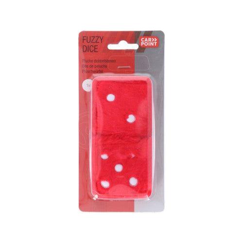 Carpoint Fuzzy Dice - Red