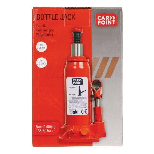 Carpoint Hydraulic Bottle Jack - 2000 Kg