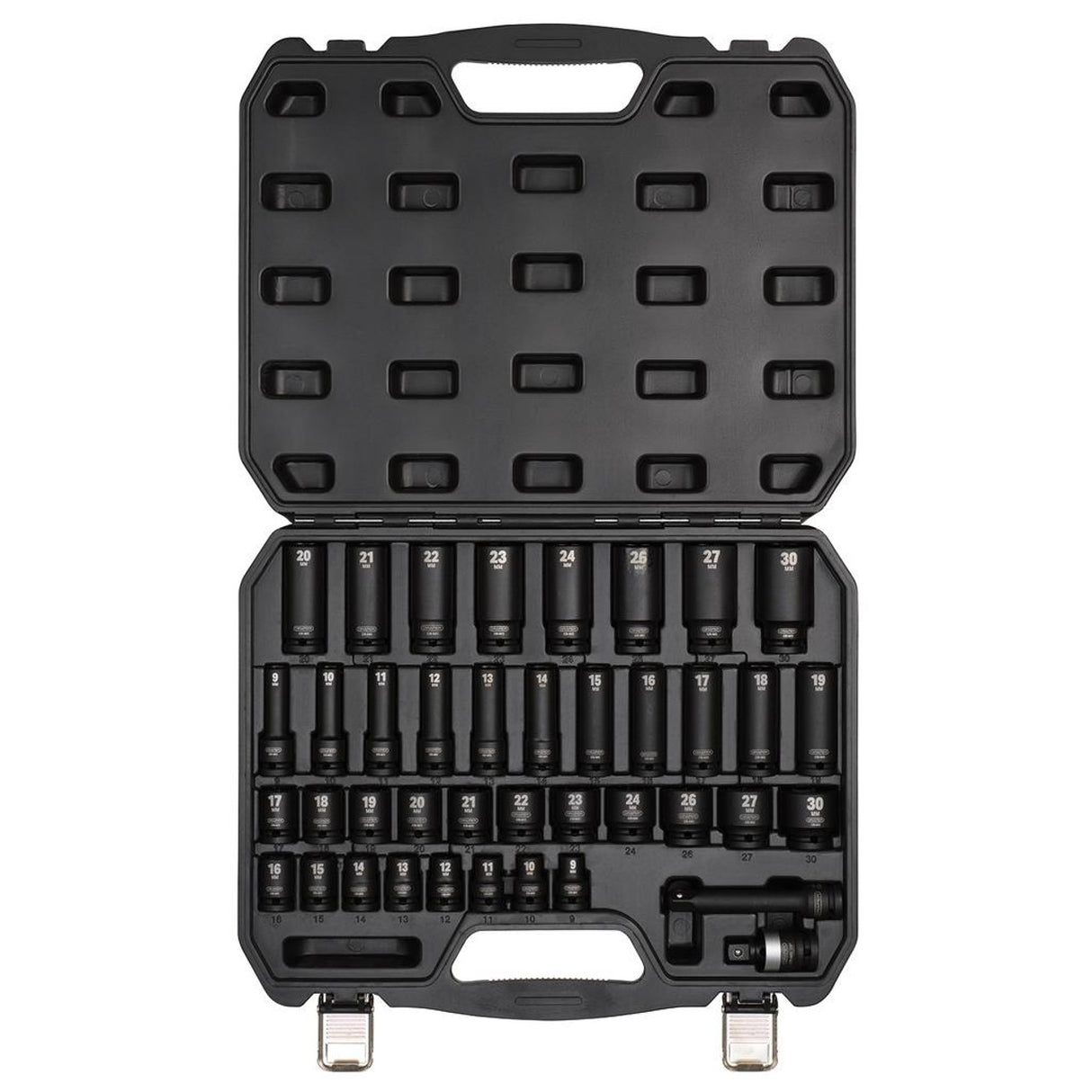 Draper Hi-TORQ® Impact Socket Set, 1/2" Sq. Dr. (40 Piece)