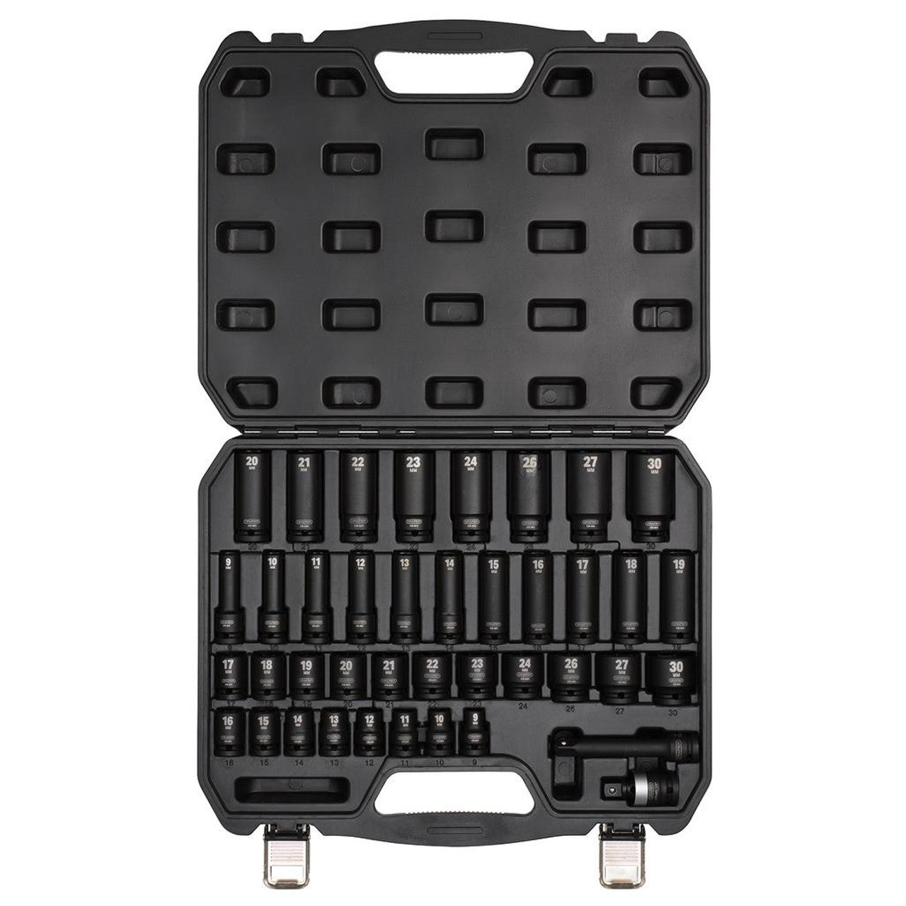 Draper Hi-TORQ® Impact Socket Set, 1/2" Sq. Dr. (40 Piece)