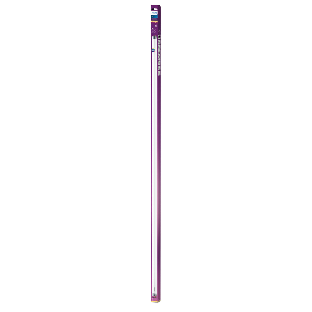 Philips LED Fluorescent 16W Tube G13 1600 Lume in Warm White | 4 Feet