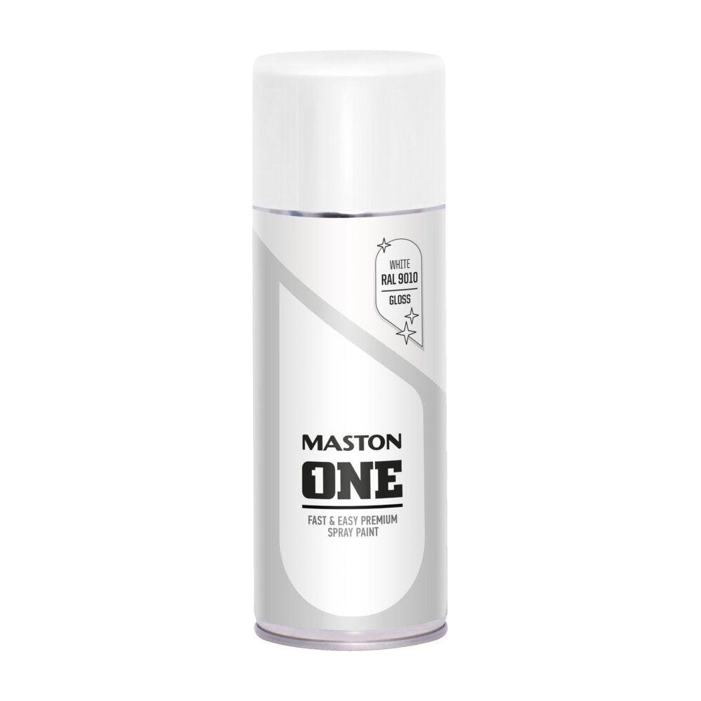 Maston ONE Spray Paint Gloss | White - 400ml
