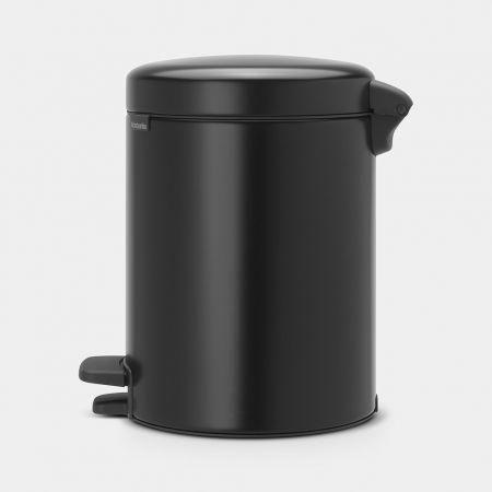 Brabantia Newicon Pedal Bin - 5L - Matt Black