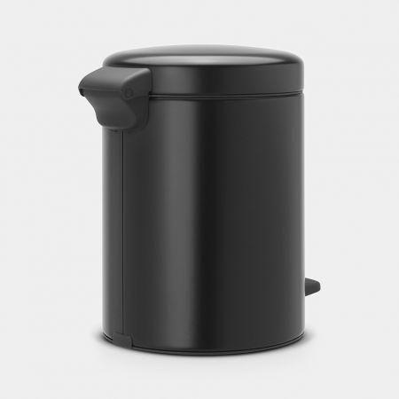 Brabantia Newicon Pedal Bin - 5L - Matt Black