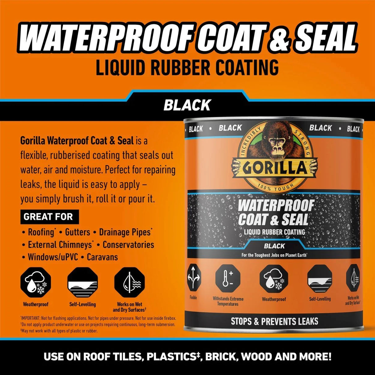 Gorilla Waterproof Coat & Seal - 473ml