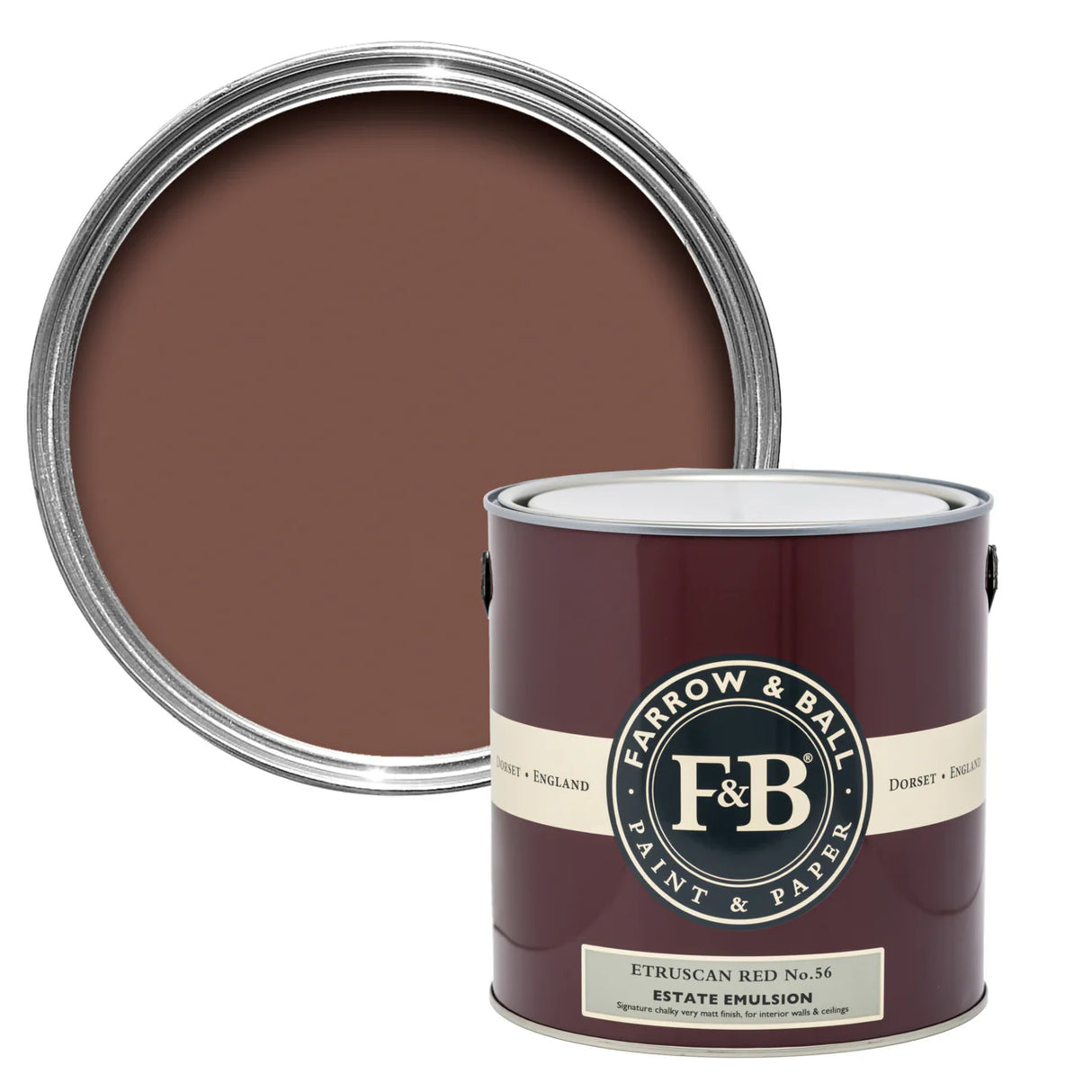 Farrow & Ball Etruscan Red Paint 56