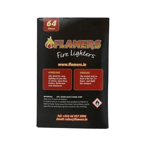 Flamers Firelighters - Pack of 64