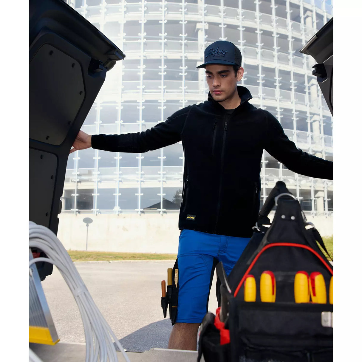 Snickers 8422 Polartec Shed Less Fleece Jacket