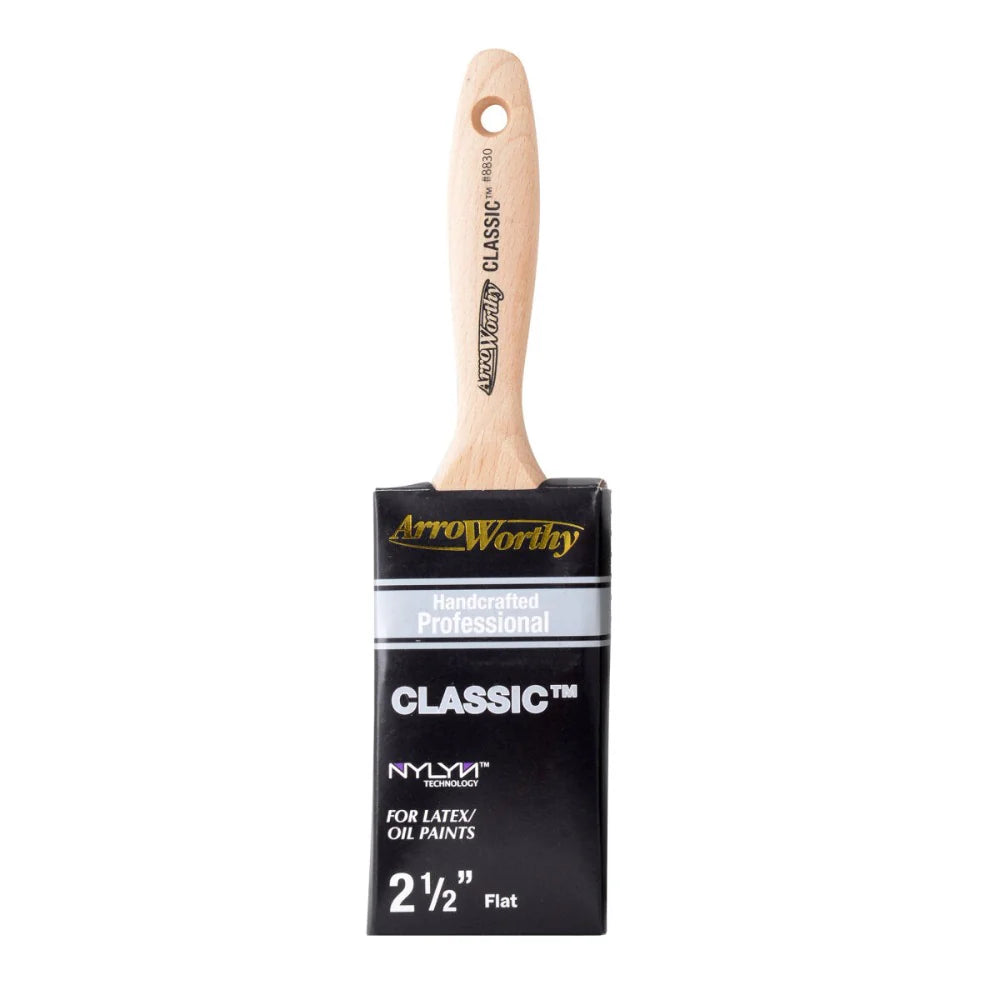 Arroworthy Classic Oval Straight Angled Paint Brush