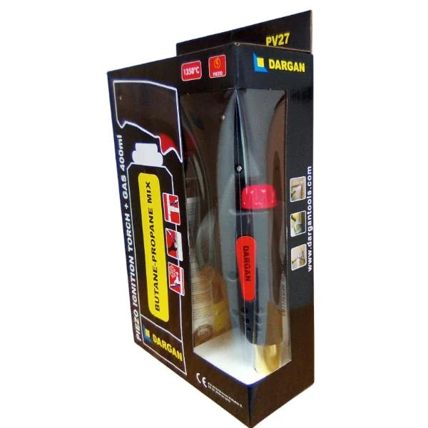 Dargan Piezo Ignition Torch Handle + 210g Gas Refill