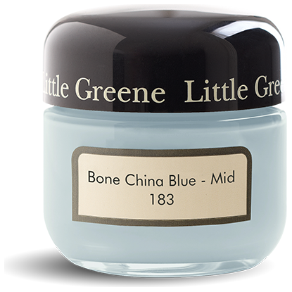Little Greene Bone China Blue Mid Paint 183