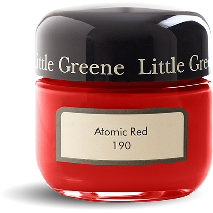 Little Greene Atomic Red Paint 190