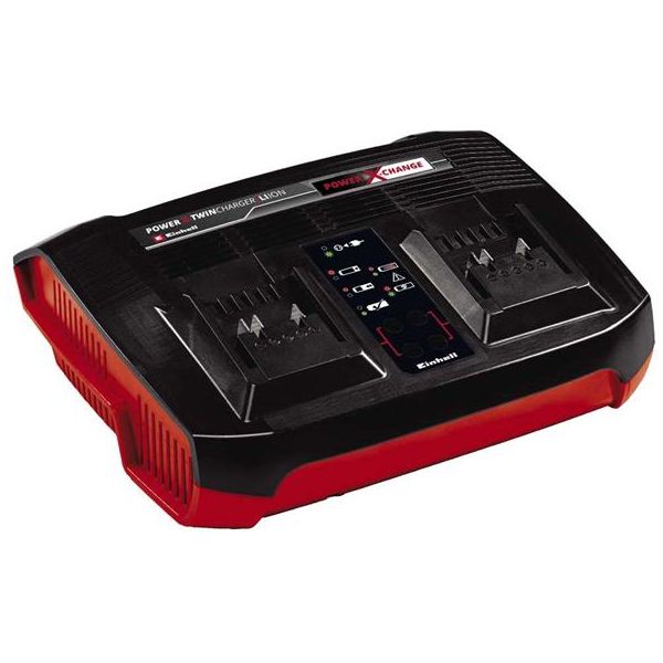 Einhell Power X-Change 2 x 18V 4Ah Batteries & Twin Charger Kit