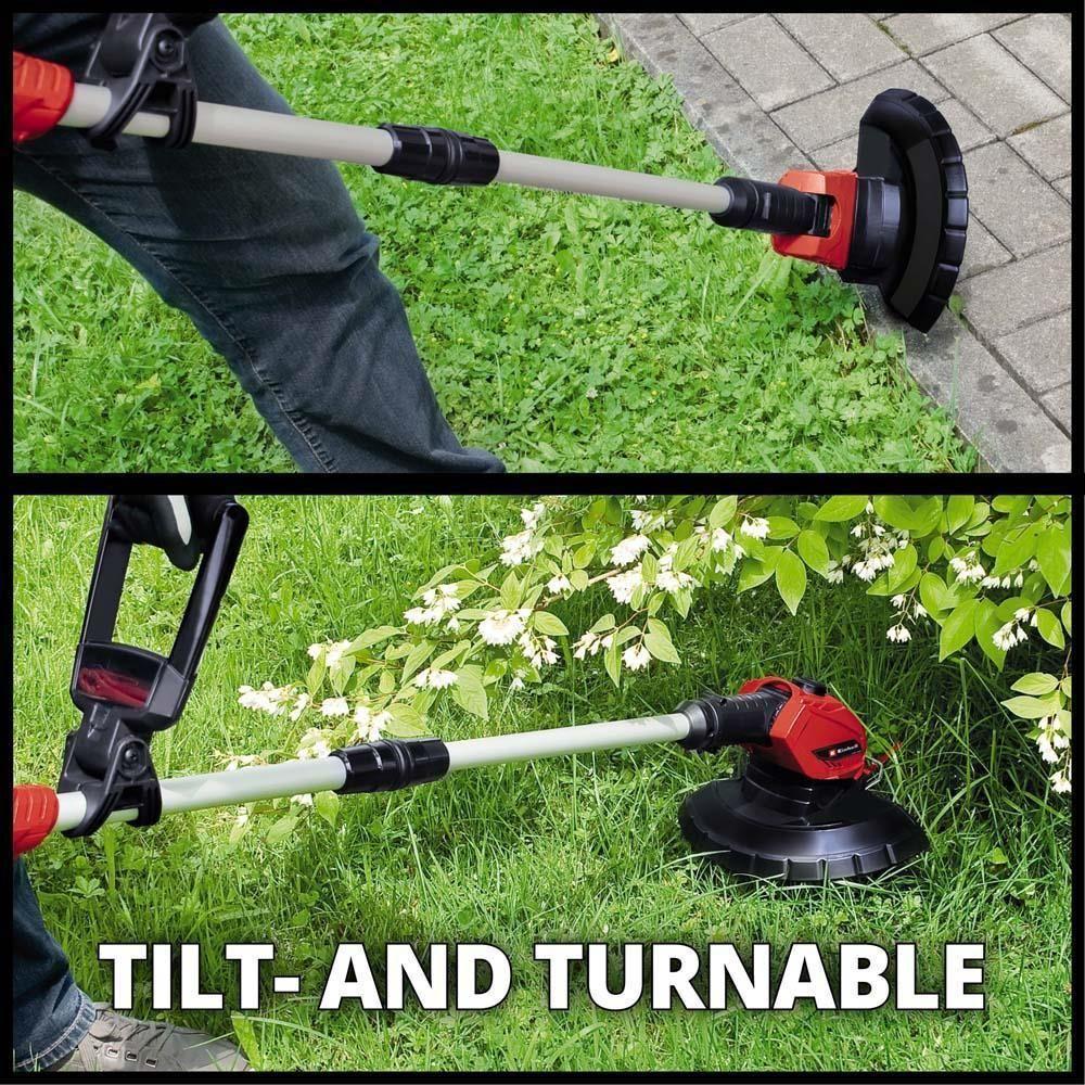 Einhell Power X-Change 18V Cordless 24cm Blade Grass Trimmer Body Only