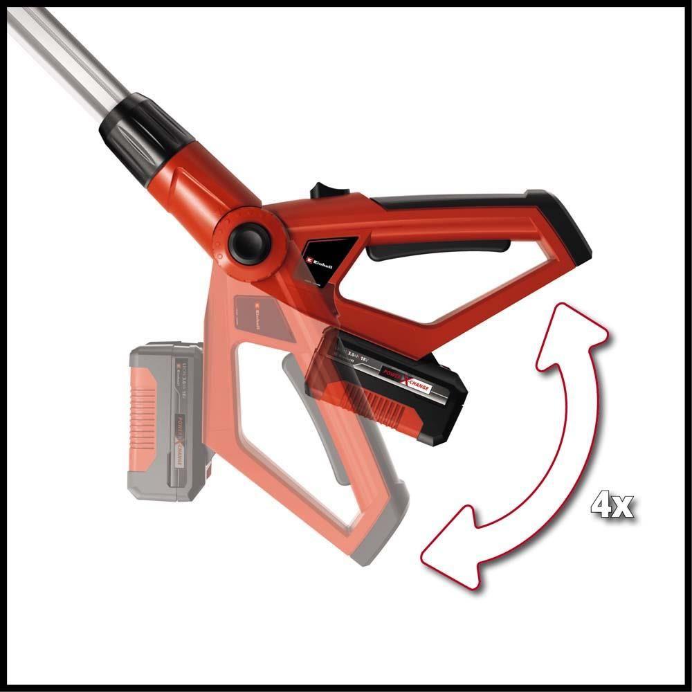 Einhell Power X-Change 18V Cordless 45CM High Reach Hedge Trimmer Body Only
