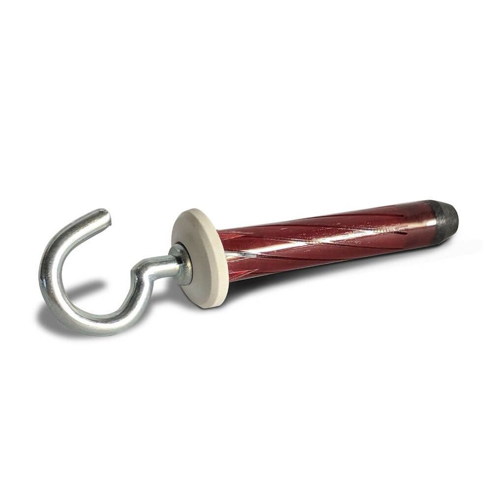 Expandet Rosett Hook Cup For Plasterboards - M5x55mm | Red - Pack of 2