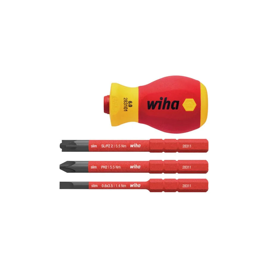 Wiha WHA41230 SlimVario Electric Stubby Screwdriver