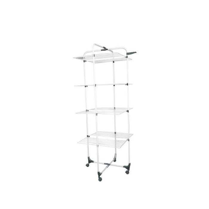Home Collection Premium 4 Layer Airer With Wheels (32m Drying Space)