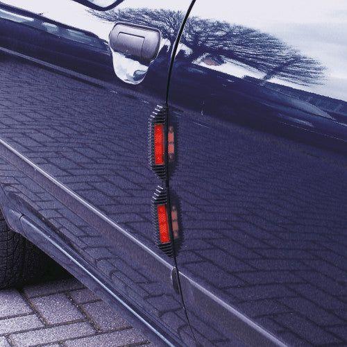 Carpoint Door Strip Set - 220mm - 2X 60cm - Black