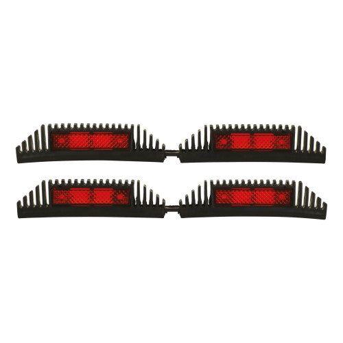 Carpoint Door Strip Set - 220mm - 2X 60cm - Black