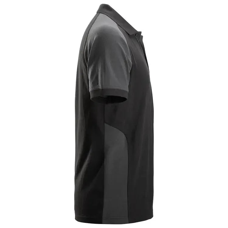 Snickers 2750 Two-Coloured Polo Shirt Black