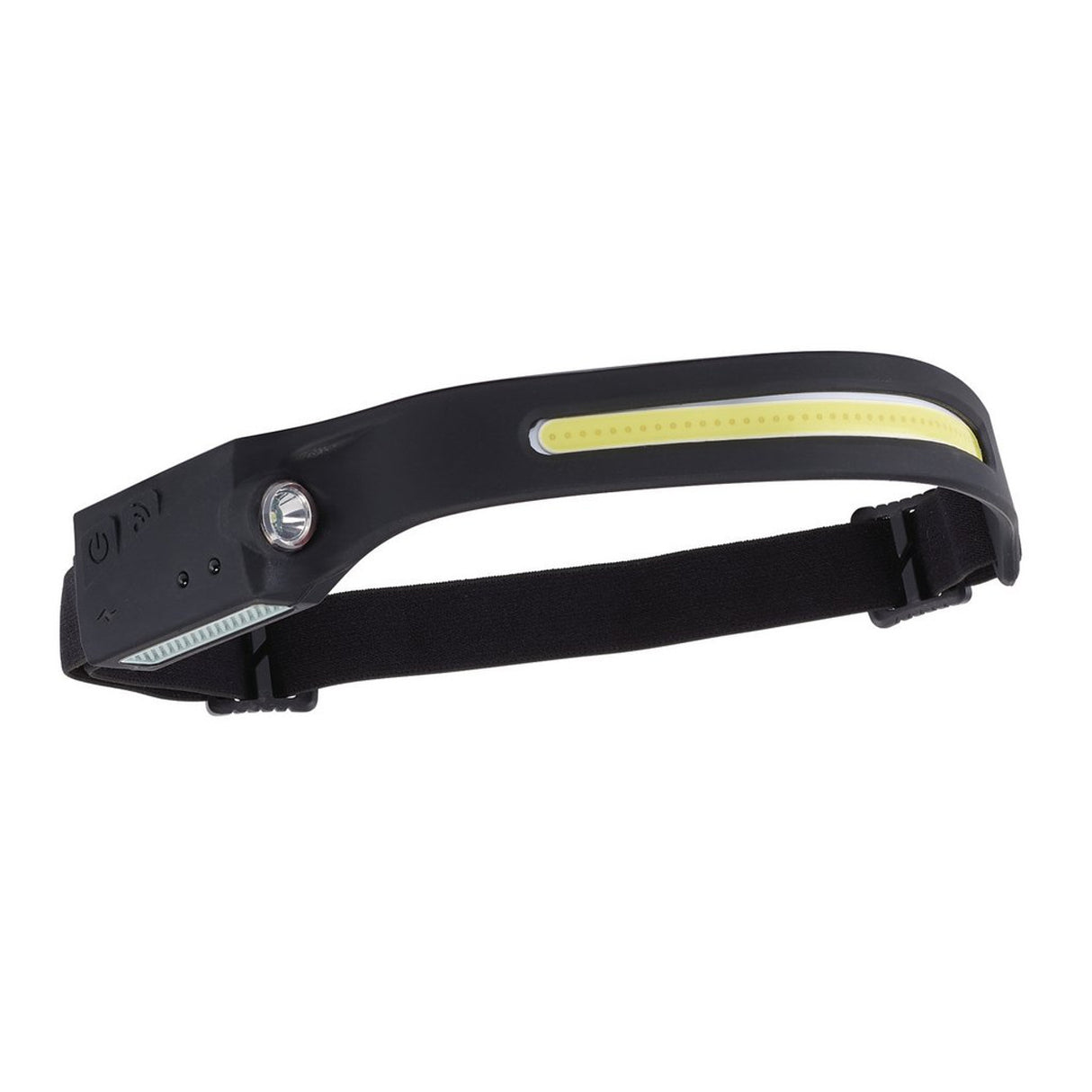 Draper COB LED Rechargeable 2-in-1 Head Torch with Wave Sensor, 3W, USB-C Cable Supplied