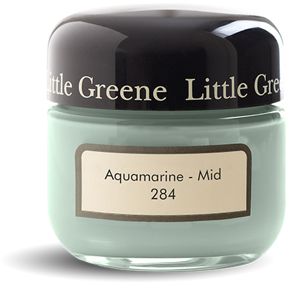 Little Greene Aquamarine Mid Paint 284
