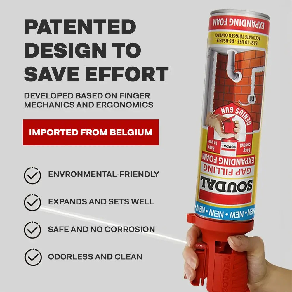 Soudal Genius Gun Gap Filling Foam - 750ml