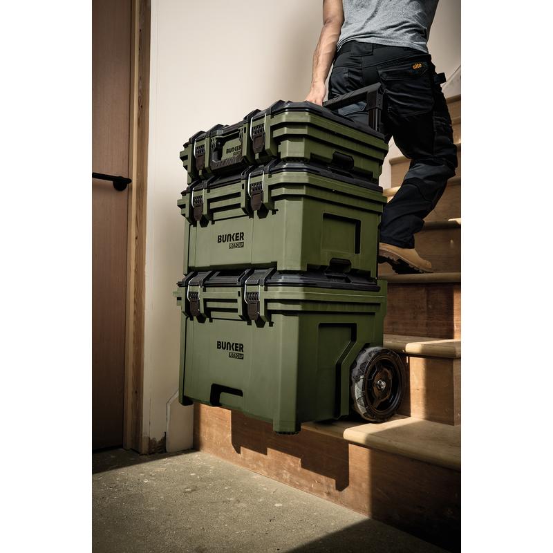 Bunker Load Up 9 Piece Rolling Tool Storage Box