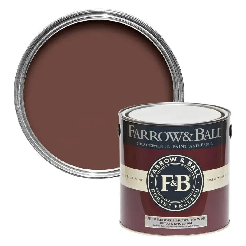 Farrow & Ball Deep Reddish Brown Paint W101