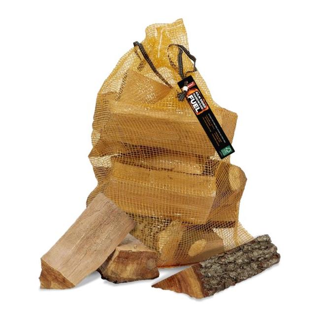 Fireworx Kiln Dried Hardwood Logs Mesh Bag 22L