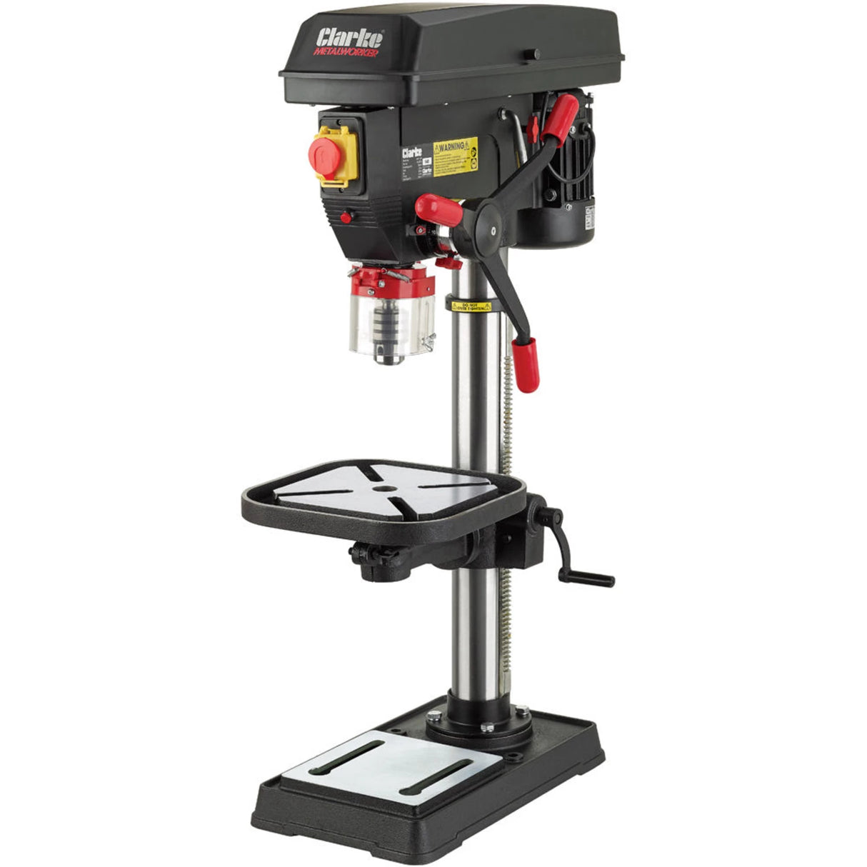Clarke Pillar Drill 16 Speed Bench Mounted 550W