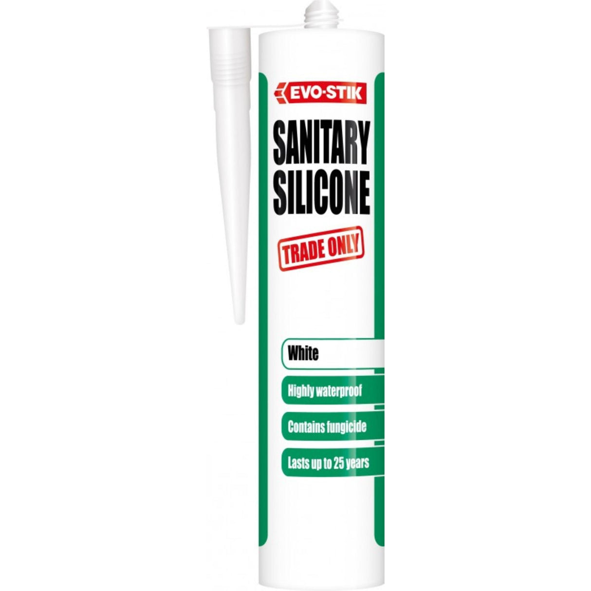Evo Stick Sanitary Silicone | White - 290ml