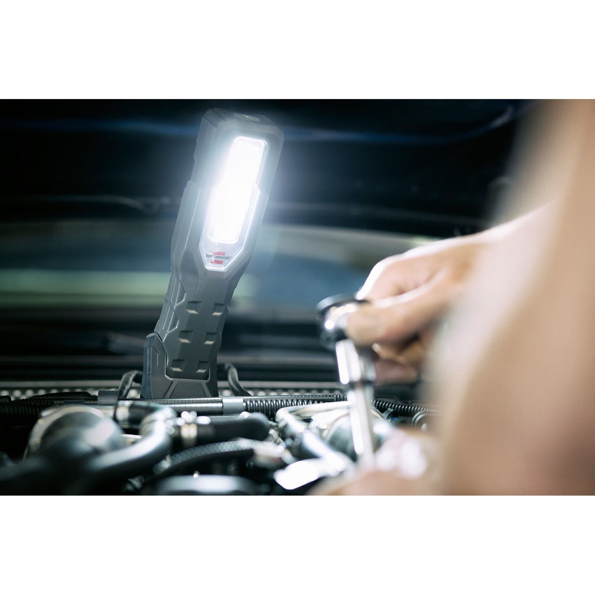 Brennenstuhl Rechargable Led Hand Lamp H/Duty 1000+200Lm