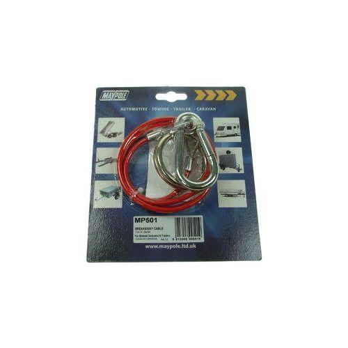 Maypole MP501 1m X 3mm Red PVC Breakaway Cable