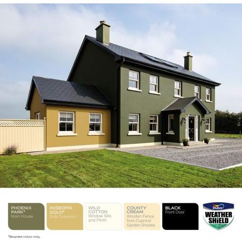 Dulux Weathershield Black Masonry Paint - 5L