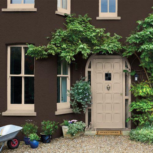 Dulux Weathershield Bitter Chocolate Masonry Paint - 5L