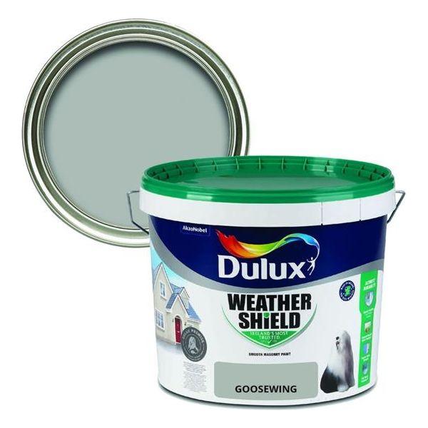 Dulux Weathershield Goosewing Masonry Paint - 10L
