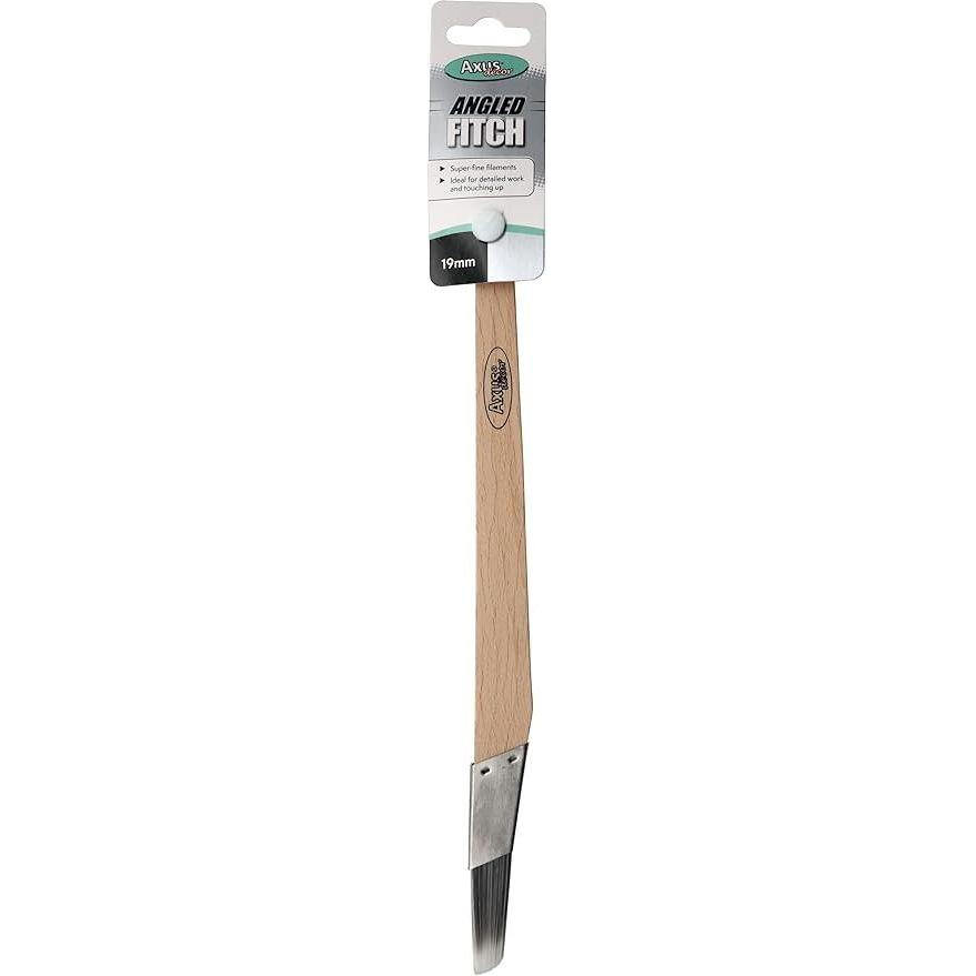 Axus Decor Angled Fitch Grey Series Paint Brush