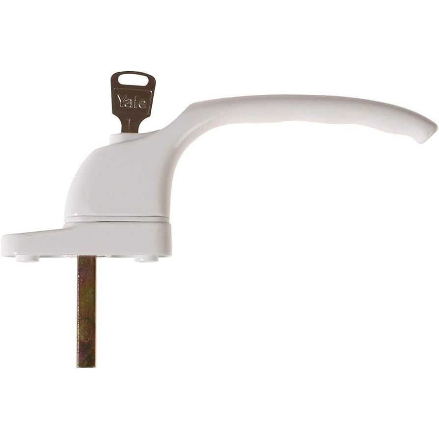 Yale White uPVC Window Handle | Pack of 2