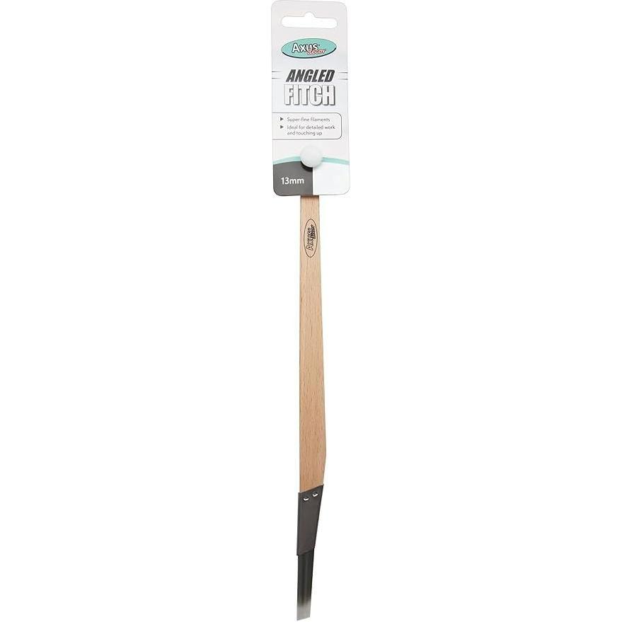 Axus Decor Angled Fitch Grey Series Paint Brush