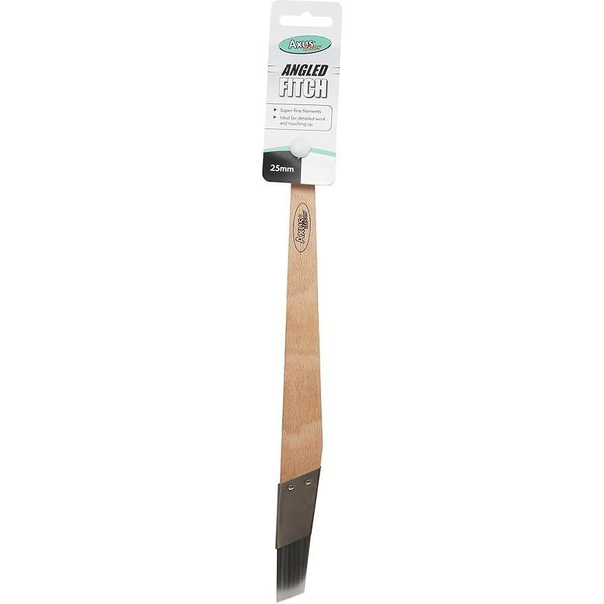 Axus Decor Angled Fitch Grey Series Paint Brush
