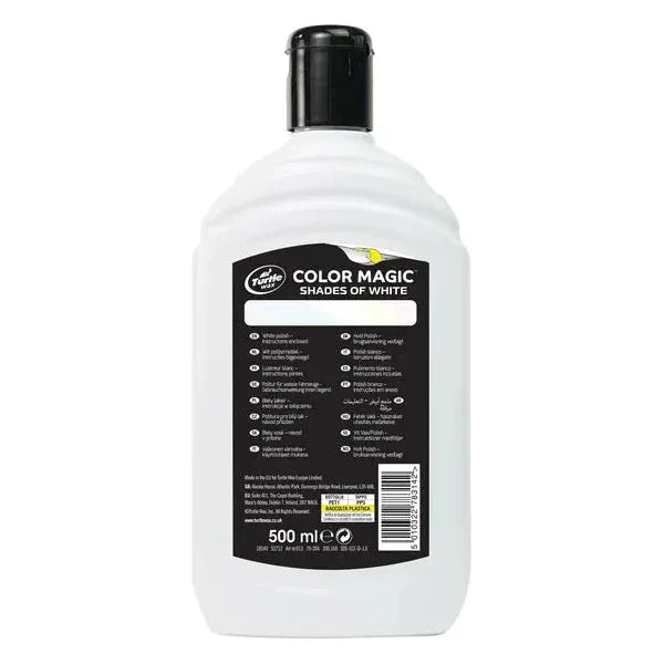 Turtle Wax Colour Magic White Car Polish - 500ml